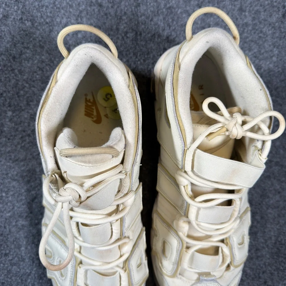 Nike Air More Uptempo 96 Sneakers Mens 15 Coconut Milk DV7230-100 Vintage